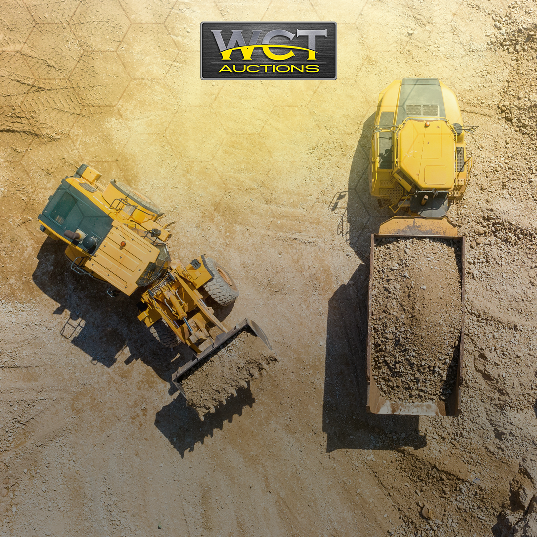 WCT Auctions mining equipment and yellow metal on site