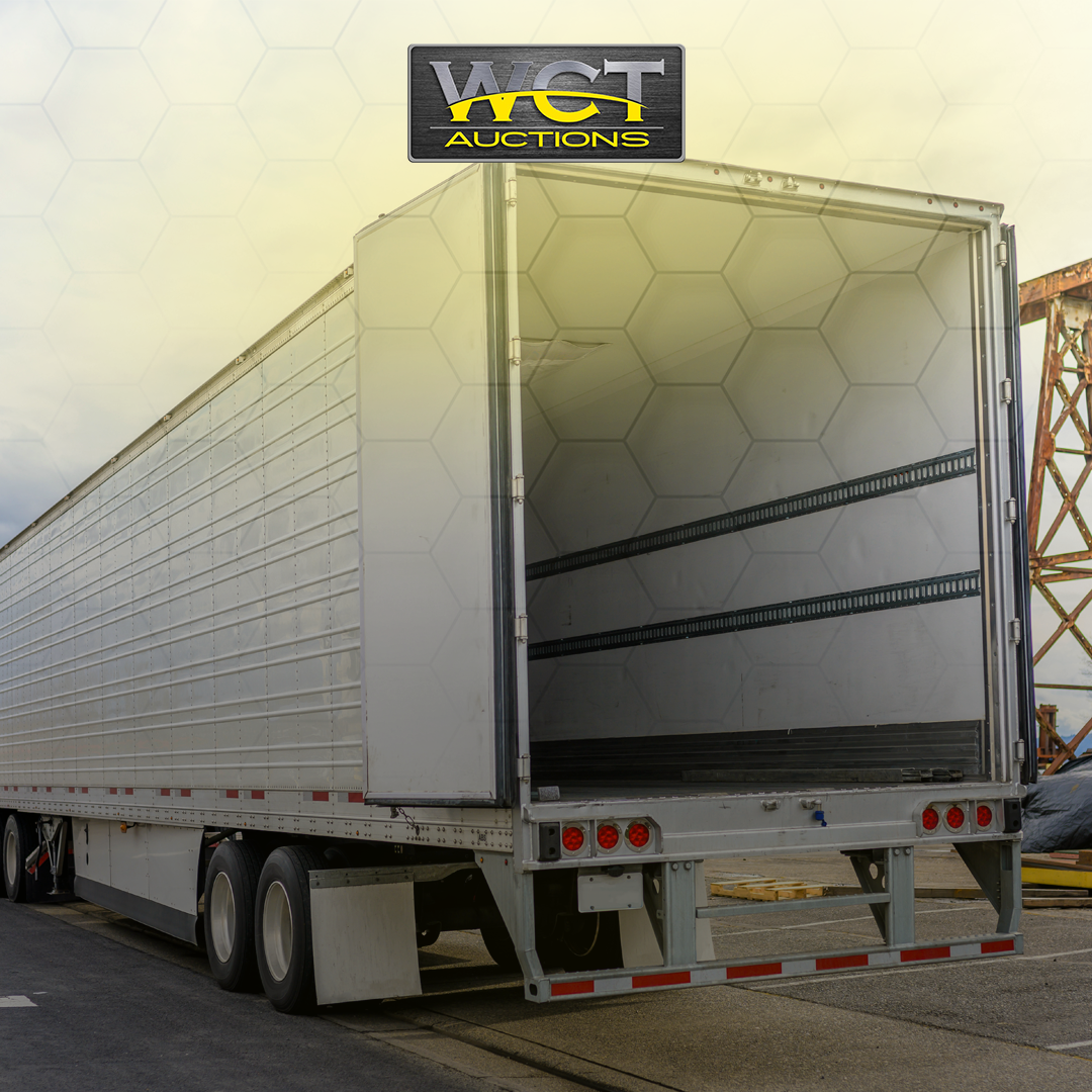 WCT Auctions commercial trailer for transport and logistics operators
